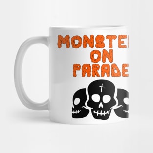Monsters On Parade (Black) Mug